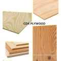 Preço barato Pinho Face Poplar Core E1 CDX Madeira Compensada Artificial Veneer Móveis Decoração, pátio 3/4 Cd Comercial De Madeira Compensada